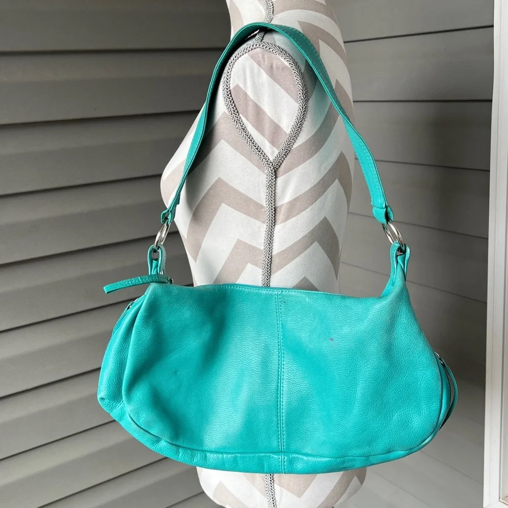 VINTAGE- Hobo International Leather Hobo Shoulder Bag Handbag